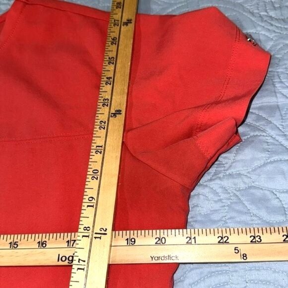 Greys Anatomy By Barco Womens Coral Scrub Top With Pockets Size L - Picture 6 of 7